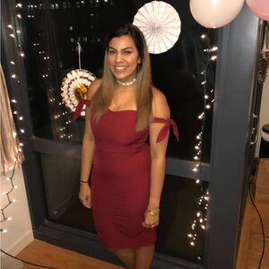 Akira Red Label Dress